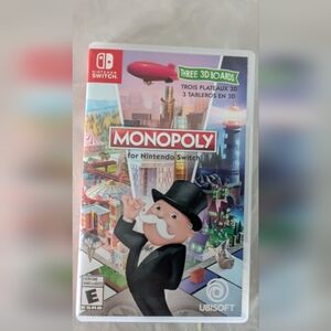 Nintendo Monopoly for Switch - Red and White